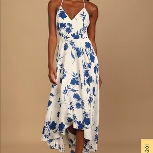 NWOT lulu’s high low dress